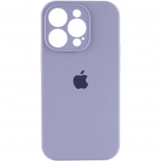 Накладка Silicone Full Case AA Camera Protect for Apple iPhone 13 Pro Max Lavender Grey (FullAAi13PM-2)