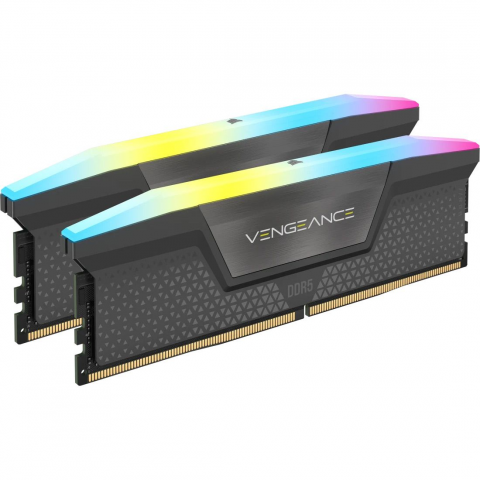 Модуль пам'яті Corsair 32 GB (2x16GB) DDR5 6000 MHz Vengeance RGB AMD EXPO (CMH32GX5M2E6000Z36) Купити в Україні