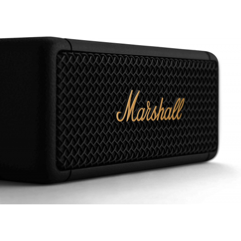 Портативна акустика Marshall Emberton Black and Brass (1005696) Купити в Україні