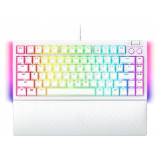 Клавіатура механічна RAZER BlackWidow V4 75%, White (RZ03-05001700-R3M1) Купити в Україні