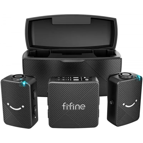 Мікрофонна радіосистема для смартфона Fifine M9 Купити в Україні