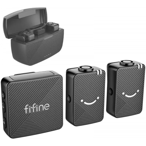 Мікрофонна радіосистема для смартфона Fifine M9 Купити в Україні