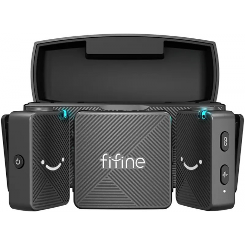 Мікрофонна радіосистема для смартфона Fifine M9 Купити в Україні