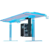 Тримач системного блоку Anda Seat Desk PC Holder Black (ZJJ-01-B) Купити в Україні