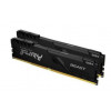 Пам'ять для настільних комп'ютерів Kingston FURY 16 GB (2x8GB) DDR4 3200 MHz Beast Black (KF432C16BBK2/16) Купити в Україні