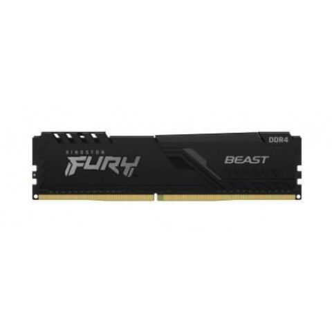 Пам'ять для настільних комп'ютерів Kingston FURY 16 GB (2x8GB) DDR4 3200 MHz Beast Black (KF432C16BBK2/16) Купити в Україні