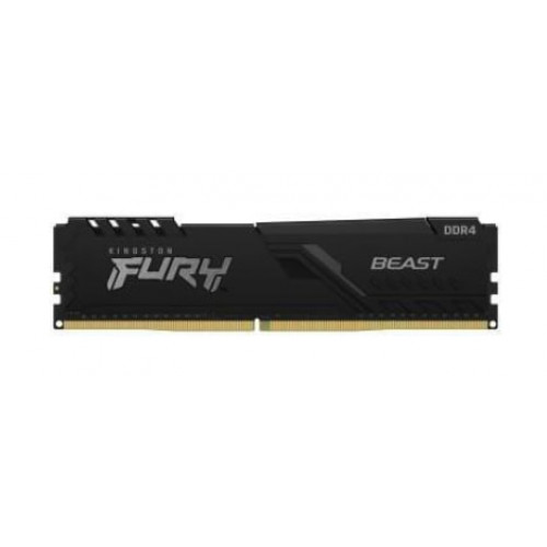 Пам'ять для настільних комп'ютерів Kingston FURY 16 GB (2x8GB) DDR4 3200 MHz Beast Black (KF432C16BBK2/16) Купити в Україні