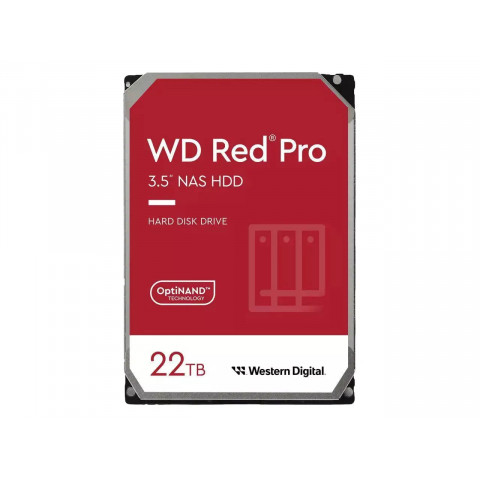 Жорсткий диск HDD: 22TB Western Digital Red Pro NAS 3.5" SATA III (WD221KFGX) Купити в Україні