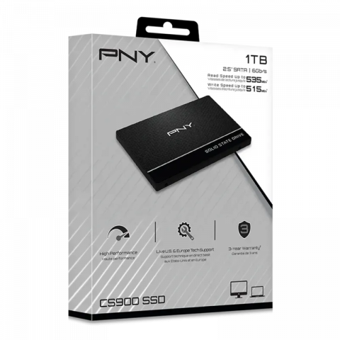 SSD накопичувач PNY CS900 1 TB (SSD7CS900-1TB-RB) Купити в Україні
