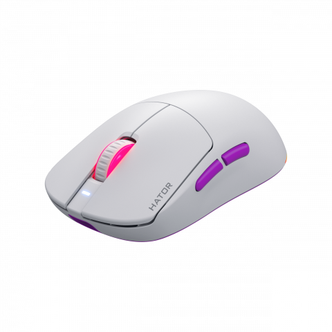 Ігрова миша HATOR Quasar 3 ULTRA 8K Wireless (HTM771) white Купити в Україні
