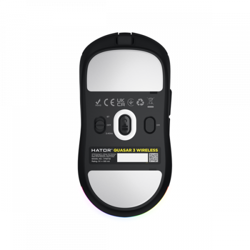 Ігрова миша HATOR Quasar 3 wireless (HTM730) black Купити в Україні