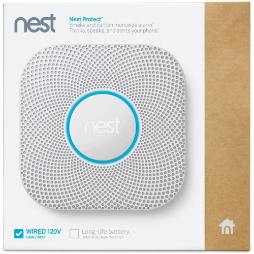 Датчик диму і чадного газу Google Nest Protect Smoke Carbon Monoxide Alarm White (S3000BWES) Купити в Україні