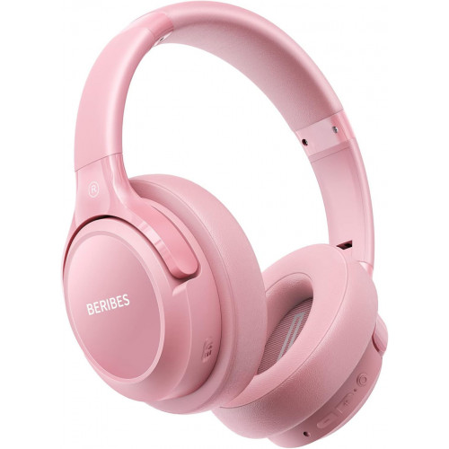 Навушники бездротові Beribes WH202A Pink Купити в Україні