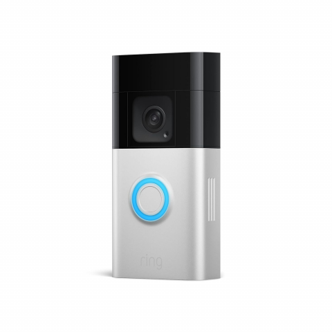 Відеодзвінок Ring Battery Doorbell 3-gen, 2024 release Satin Nickel Купити в Україні