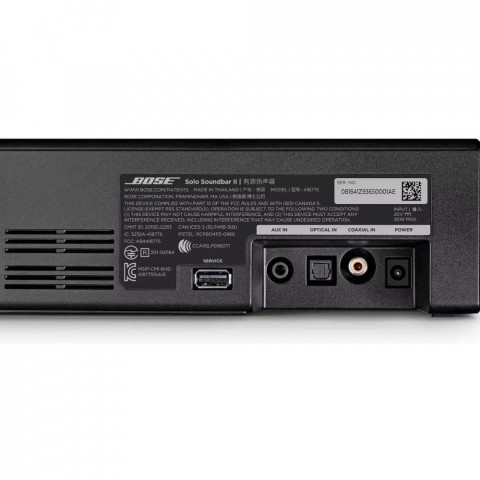 Саундбар Bose Solo Series II Soundbar Black (845194-1100, 885866-2100) Купити в Україні