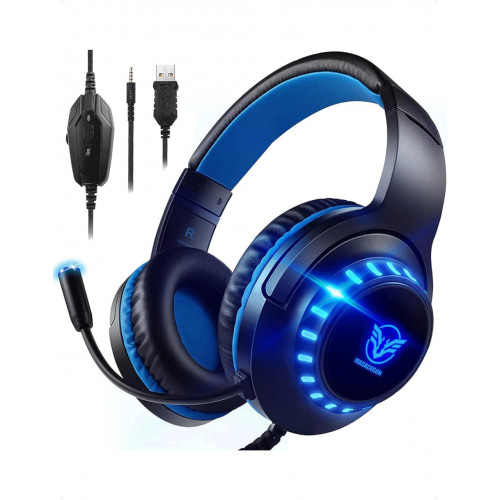 Навушники Masacegon H-11 Black/Blue Купити в Україні