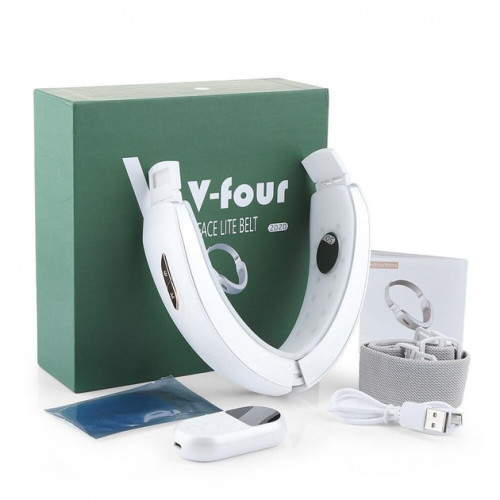 Імпульсний мікрострумовий масажер для обличчя V-Four V-Face Lift Belt 2013 Купити в Україні