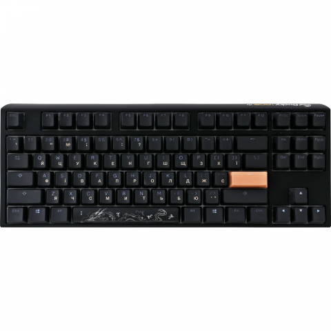 Механічна клавіатура Ducky One 3 TKL Cherry MX Brown RGB Black UA Купити в Україні