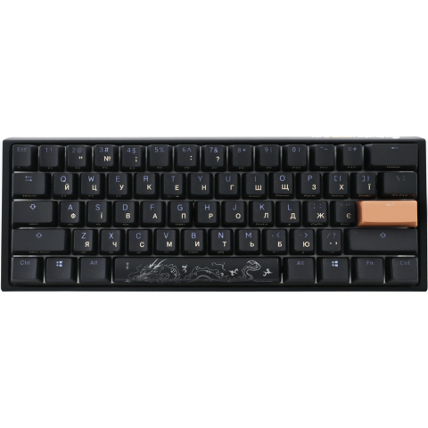 Механічна клавіатура Ducky One 3 Mini Cherry MX Silent red RGB Black UA Купити в Україні
