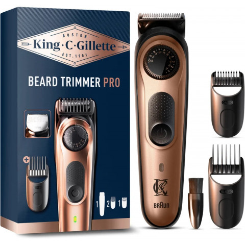 Тример для бороди та вусів Gillette King C. Beard Trimmer Pro (8700216659659) Купити в Україні