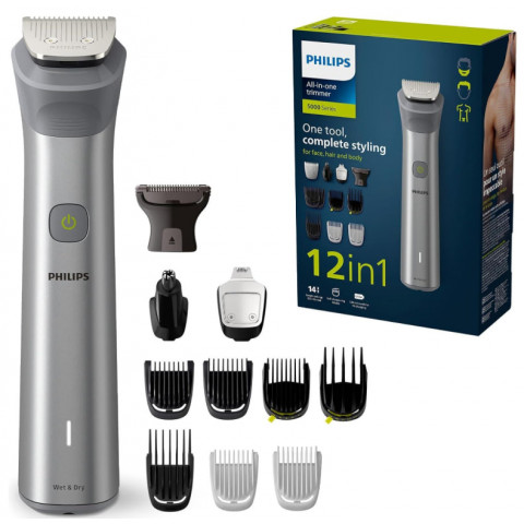 Машинка для стрижки + тример Philips Multigroom Series 5000 MG5950/15 Купити в Україні