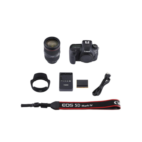 Дзеркальний фотоапарат Canon EOS 5D Mark IV kit (24-105mm f/4) L II IS USM (1483C030) Купити в Україні