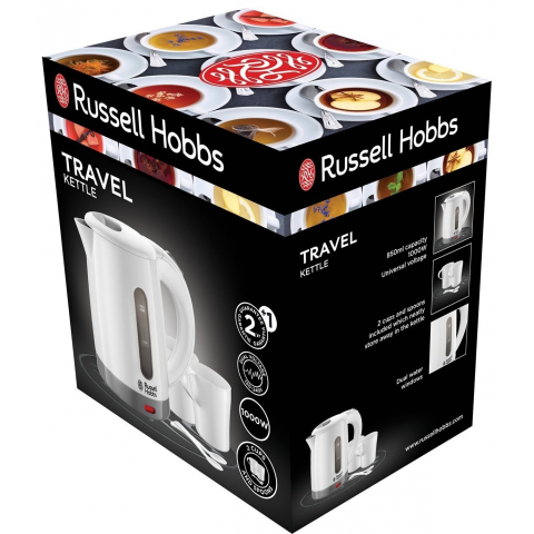 Електрочайник дорожній Russell Hobbs Travel 23840-70 Купити в Україні