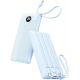 Універсальна батарея VRURC T1116 Power Bank 10000mAh Blue Купити в Україні