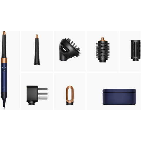 Фен-стайлер Dyson Airwrap i.d. HS08 Multi-Styler and Dryer Curly+Coily Prussian Blue/Rich Copper (107451-01) Купити в Україні
