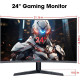 Монітор KOORUI 24" 165Hz 1080p MG24A12F 24E6CA Black Купити в Україні