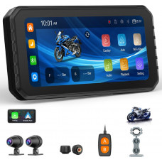 Монітор для мотоцикла Spedal CL873 CarPlay Moto CarPlay with Dual Cameras
