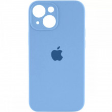 Чохол для смартфона Silicone Full Case AA Camera Protect для Apple iPhone 14 Cornflower (FullAAi14-49)