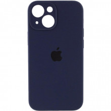 Чохол для смартфона Silicone Full Case AA Camera Protect для Apple iPhone 14 Dark Blue (FullAAi14-7)