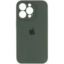 Чохол для смартфона Borofone Silicone Full Case AA Camera Protect for Apple iPhone 14 Pro Atrovirens (FullAAi14P-40)