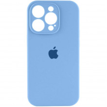 Чохол для смартфона Borofone Silicone Full Case AA Camera Protect for Apple iPhone 14 Pro Cornflower (FullAAi14P-49)