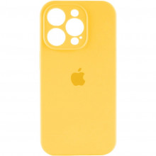 Чохол для смартфона Borofone Silicone Full Case AA Camera Protect for Apple iPhone 14 Pro Sunny Yellow (FullAAi14P-56)