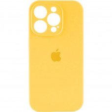 Чохол для смартфона Borofone Silicone Full Case AA Camera Protect for Apple iPhone 14 Pro Sunny Yellow (FullAAi14P-56)