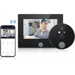 Вічко для спостереження JeaTone Digital Door Viewer 95401B