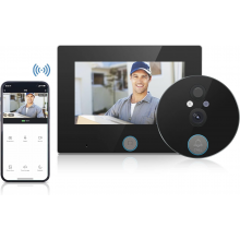 Вічко для спостереження JeaTone Digital Door Viewer 95401B