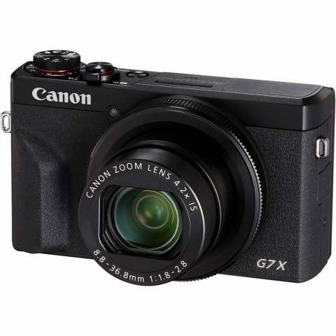 Фотоапарат Canon PowerShot G7 X Mark III Black (3637C013) Купити в Україні