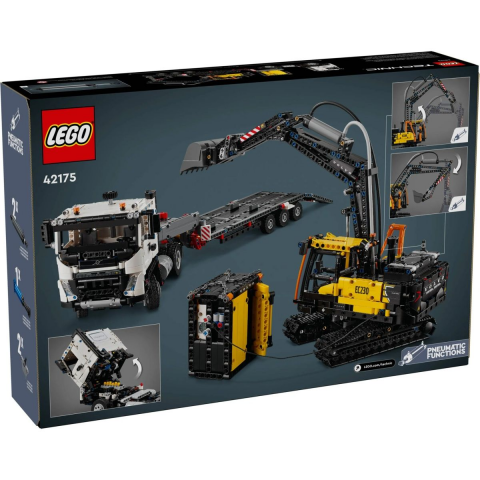 Конструктор LEGO Technic Volvo FMX Truck + EC230 Electric Excavator (42175) Купити в Україні