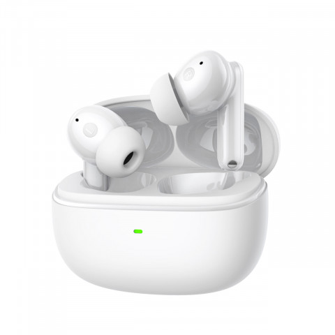 Ігрова гарнітура HATOR Hyреrpunk Truepods Hybrid ANC (HTA432) white, SyncHUB Купити в Україні