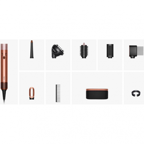 Фен-стайлер Dyson Airwrap i.d. HS08 T3/T4 Curly+Coily Amber Silk (142899-01) (Global Version) Купити в Україні