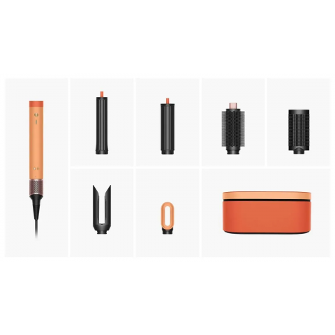 Мультистайлер Dyson Airwrap Coanda 2x Multi-styler & Dryer Straight to Wavy Ceramic Apricot/Topaz (264002-01) Купити в Україні
