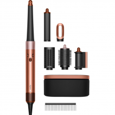 Фен-стайлер Dyson Airwrap i.d. Multi-Styler and Dryer Straight to Wavy Amber Silk (123682-01, 176791-01)
