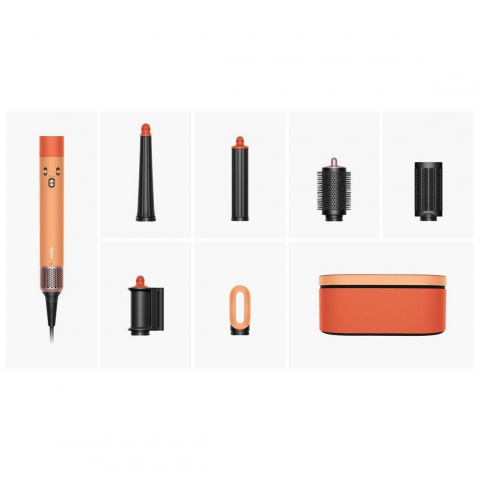 Фен-стайлер Dyson Airwrap i.d. HS08 Multi-Styler and Dryer Straight to Wavy Ceramic Apricot/Topaz (257389-01) Купити в Україні