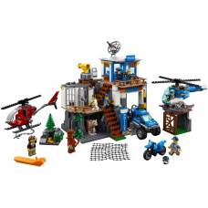 Конструктор LEGO City JMountain Police Headquarters (60174)
