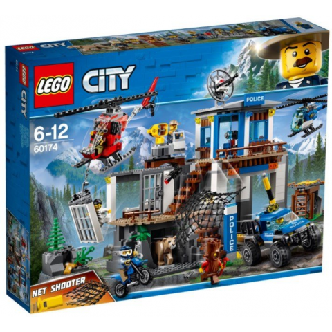 Конструктор LEGO City JMountain Police Headquarters (60174) Купити в Україні