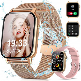 Смарт-годинник Tisoutec F16EA Waterproof Rose Gold