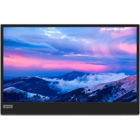 Портативний монітор Lenovo L15 Raven Black (66E4UAC1WL) Купити в Україні